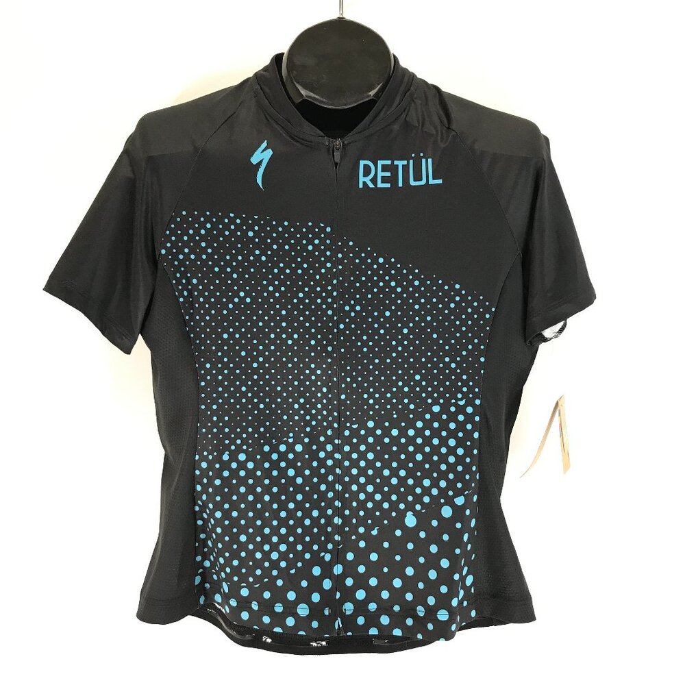 NEW Specialized Retul Short Sleeve Cycling Jersey Women's Plus XXL Full Zip Bike